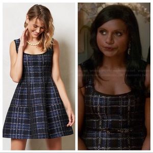 Nanette Lepore Deryn Dazzling Tweed Dress